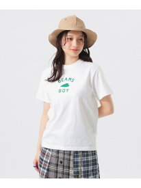 【受注生産商品】HEART ロゴ オリジナルTシャツ 25SS イージーケア 限定 機能性 BEAMS BOY ビームス ウイメン トップス カットソー・Tシャツ ブラック ピンク イエロー ホワイト パープル【先行予約】*【送料無料】[Rakuten Fashion]