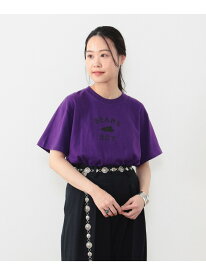 【受注生産商品】BEAMS BOY / HEART ロゴ Tシャツ BEAMS BOY ビームス ウイメン トップス カットソー・Tシャツ ホワイト ブラック パープル【先行予約】*【送料無料】[Rakuten Fashion]