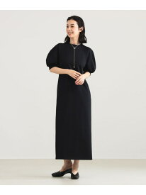 AK+1 / スキューバ パフ ワンピース Demi-Luxe BEAMS デミルクス ビームス ワンピース・ドレス その他のワンピース・ドレス ブラック【先行予約】*【送料無料】[Rakuten Fashion]