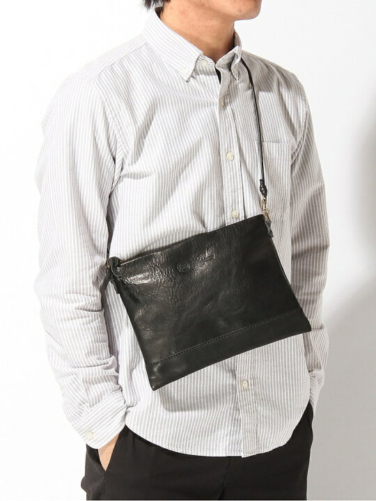 楽天市場】【百名品】SLOW * BEAMS / 別注 レザーサコッシュ BEAMS MEN 