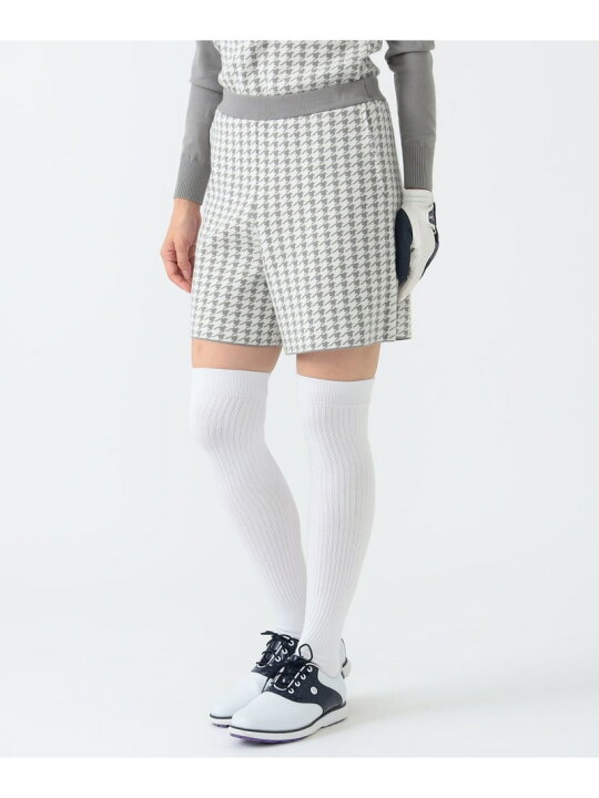 楽天市場】BEAMS GOLF PURPLE LABEL / ハウンドトゥース ニット  