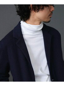 【SALE／20%OFF】コットン タートルネック カットソー BEAMS F ビームス メン トップス カットソー・Tシャツ ブラック ブルー ベージュ ホワイト【RBA_E】【送料無料】[Rakuten Fashion]