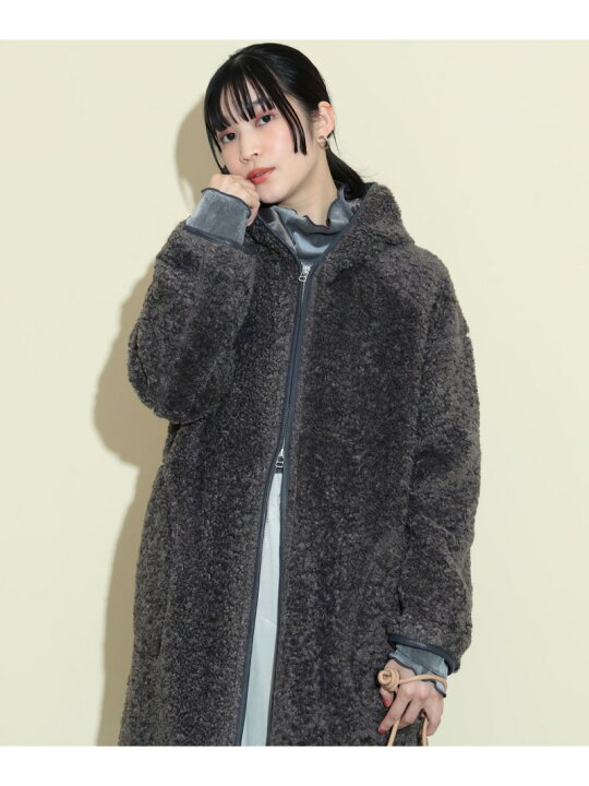 楽天市場】【SALE／30%OFF】ボア フード ジップコート BEAMS HEART 