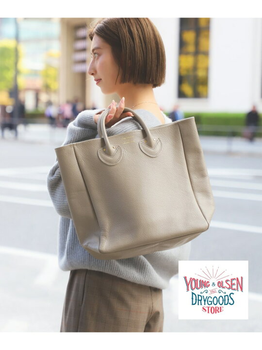楽天市場】YOUNG&OLSEN / レザートートバッグ M Demi-Luxe BEAMS 