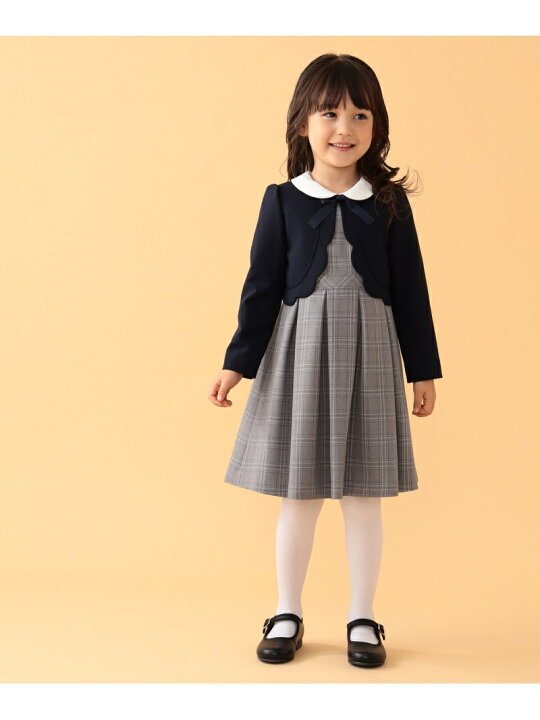楽天市場】BEAMS mini / セレモニー ワンピース セット(ボレロ付き  