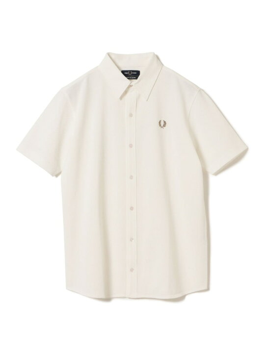 楽天市場】FRED PERRY * BEAMS / 別注 鹿の子ジャージ 半袖シャツ 
