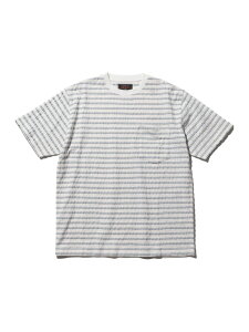 Pocket Tee Jacquard BEAMS PLUS �r�[���X ���� �g�b�v�X �J�b�g�\�[�ET�V���c �O���[ �l�C�r�[ �z���C�g�y���������z[Rakuten Fashion]
