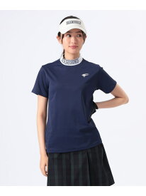 【SALE／30%OFF】ORANGE LABEL / リブ編み襟 モックネックシャツ BEAMS GOLF ORANGE LABEL ビームス ゴルフ トップス スウェット・トレーナー ホワイト オレンジ ネイビー【RBA_E】【送料無料】[Rakuten Fashion]