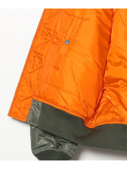 楽天市場】MA-1 24AW 冬アウター 撥水 保温 BEAMS ビームス メン 