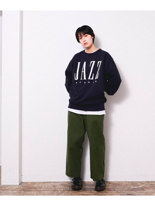 楽天市場】JAZZY SPORT * BEAMS T / 別注 Jazz&Sports Crewneck 