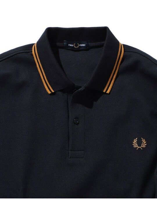 楽天市場】FRED PERRY * BEAMS / 別注 ピケ ロングスリーブ ポロシャツ 
