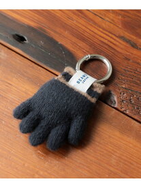 【別注】フクシン / 手袋チャーム キーホルダー BEAMS JAPAN ビームス ジャパン 財布・ポーチ・ケース その他の財布・ポーチ・ケース ネイビー オレンジ[Rakuten Fashion]