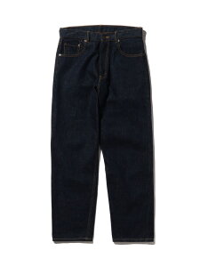 5 Pocket Wide Denim BEAMS PLUS �r�[���X ���� �p���c �W�[���Y�E�f�j���p���c �u���[ �l�C�r�[ �u���b�N�y���������z[Rakuten Fashion]
