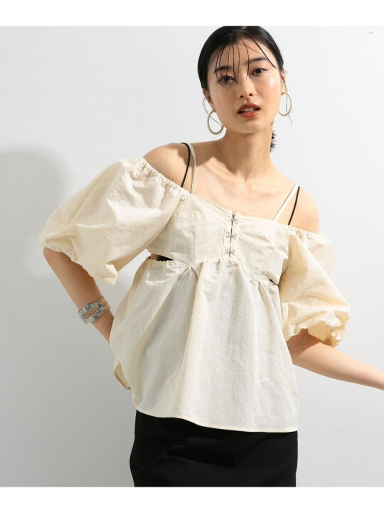 楽天市場】【SALE／50%OFF】2Way パフスリーブ ブラウス 24SS Summer 
