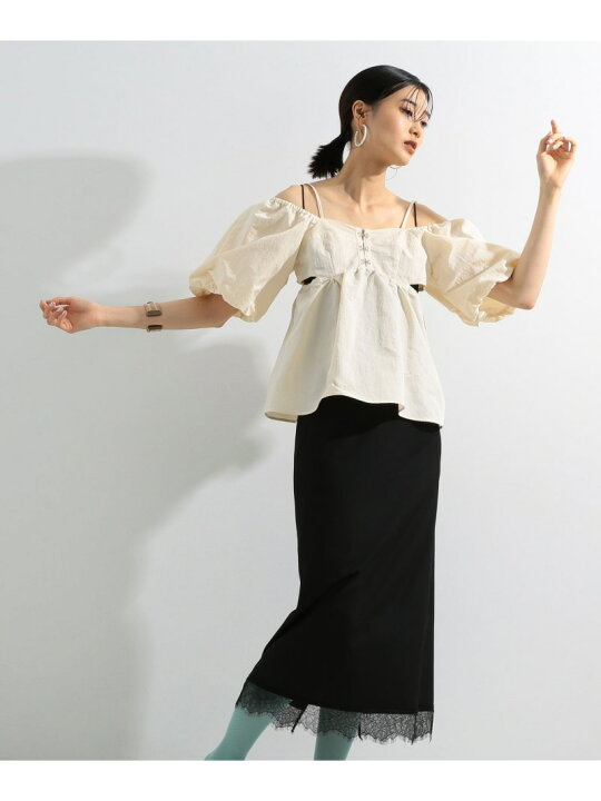楽天市場】【SALE／50%OFF】2Way パフスリーブ ブラウス 24SS Summer 