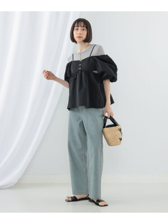 楽天市場】【SALE／50%OFF】2Way パフスリーブ ブラウス 24SS Summer 