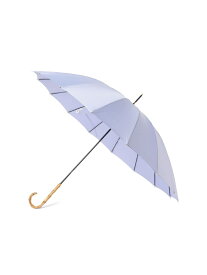 ソリッド バンブー 傘 Ray BEAMS ビームス ウイメン ファッション雑貨 傘・長傘 パープル ブラウン【送料無料】[Rakuten Fashion]