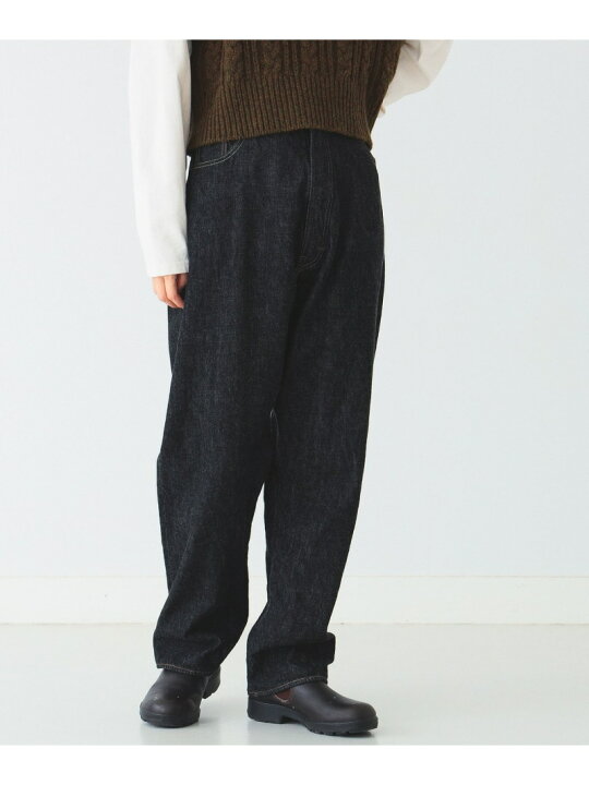 楽天市場】orSlow * BEAMS BOY / 別注 Black Monroe Pants デニム