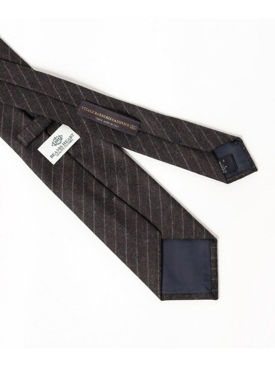 楽天市場】CANONICO ウール ストライプ ネクタイ BEAMS HEART MEN 