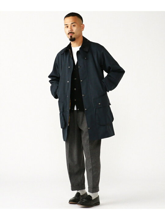 楽天市場】Barbour / 別注 BORDER 2Layer Classic Fit 25SS 春 BEAMS 