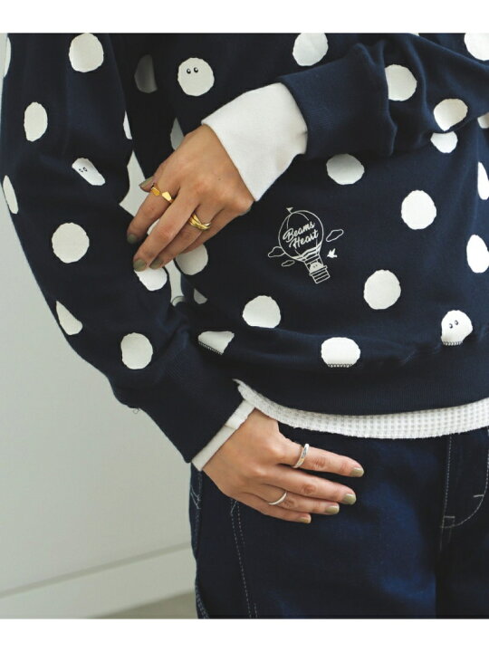 楽天市場】BEAMS HEART / ドット マリモ スウェット BEAMS HEART WOMEN 