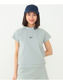 【SALE／30%OFF】ORANGE LABEL / サイドロゴ モックネックシャツ BEAMS GOLF ORANGE LABEL ビームス ゴルフ トップス カットソー・Tシャツ ブラック グリーン ホワイト【RBA_E】【送料無料】[Rakuten Fashion]