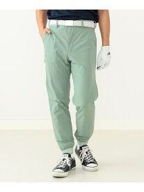 BEAMS GOLF ORANGE LABEL / 撥水ストレッチ 裾ゴム ジョガーパンツ BEAMS GOLF ORANGE LABEL ビームス ゴルフ パンツ その他のパンツ ブラック ベージュ グリーン ネイビー【送料無料】[Rakuten Fashion]