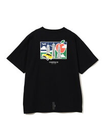 CHARI&CO / KJI SKYLINE TEE BEAMS T ビームスT トップス カットソー・Tシャツ ブラック ホワイト【送料無料】[Rakuten Fashion]