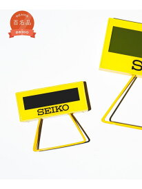 SEIKO / SPORTS TIMER CLOCK MINI bPr BEAMS ビームス メン インテリア・生活雑貨 時計 イエロー【送料無料】[Rakuten Fashion]