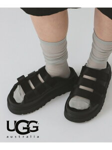 UGG(R) / GoldenGlow Slide Ray BEAMS �r�[���X �E�C���� �V���[�Y�E�C �T���_�� �u���b�N�y���������z[Rakuten Fashion]