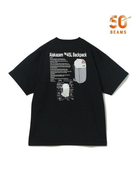 【SALE／30%OFF】BEAMS｜【別注】MOUNTAIN HARDWEAR / Alakazam Backpack Tee｜メンズ Tシャツ カットソー｜半袖 クルーネック｜コットン ポリエステル｜軽量 快適｜バックプリント グラフィック｜春夏 BEAMS ビームス メン トップス 【RBA_E】【送料無料】[Rakuten Fashion]