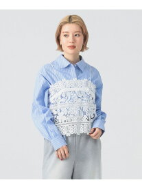 【SALE／30%OFF】【7/3新規値下げ】レース スクエア キャミソール Ray BEAMS ビームス ウイメン トップス シャツ・ブラウス ブラック ホワイト【RBA_E】【送料無料】[Rakuten Fashion]