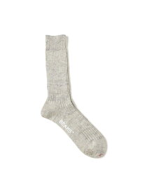 BEAMS PLUS｜ニュー リネン ソックス BEAMS PLUS ビームス メン 靴下・レッグウェア 靴下 シルバー グレー ベージュ イエロー ネイビー[Rakuten Fashion]