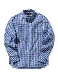 BEAMS PLUS / ブロード ギンガムチェック ボタンダウンシャツ BEAMS PLUS ビームス メン トップス シャツ・ブラウス ブラック ブルー レッド【送料無料】[Rakuten Fashion]