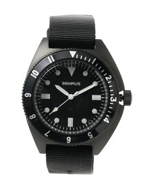 BENRUS / TYPEI BLACK BEAMS MEN ビームス メン アクセサリー・腕時計 腕時計 ブラック【送料無料】[Rakuten Fashion]