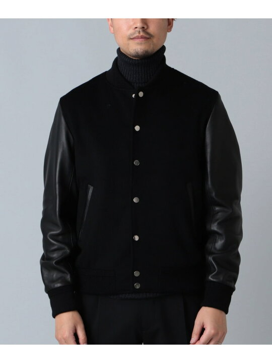 楽天市場】CINQUANTA / 別注 コンビレザー スタジャン BEAMS F  