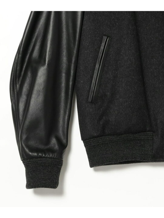 楽天市場】CINQUANTA / 別注 コンビレザー スタジャン BEAMS F  