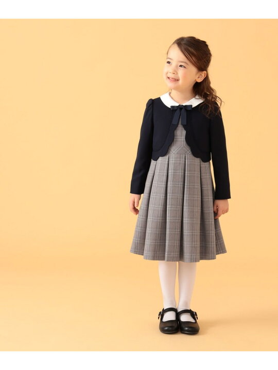 楽天市場】BEAMS mini / セレモニー ワンピース+ボレロ セット(110  