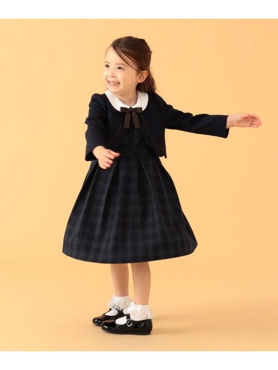 楽天市場】BEAMS mini / セレモニー ワンピース+ボレロ セット(110  