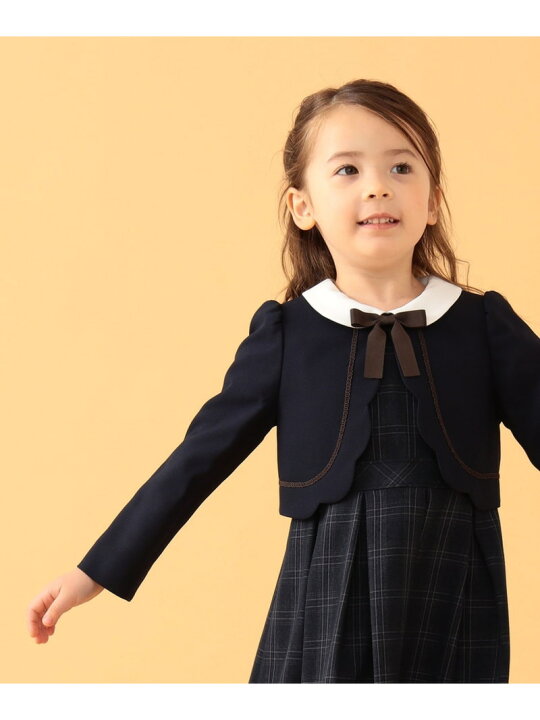 楽天市場】BEAMS mini / セレモニー ワンピース+ボレロ セット(110  