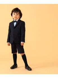 BEAMS mini / セレモニー スーツセット(110~130cm) BEAMS mini ビームス ミニ ジャケット・アウター テーラードジャケット・ブレザー グレー ネイビー【送料無料】[Rakuten Fashion]