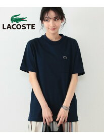 LACOSTE / クラシックフィット Tシャツ 24SS BEAMS BOY ビームス ウイメン トップス カットソー・Tシャツ ホワイト ブラック ネイビー【送料無料】[Rakuten Fashion]