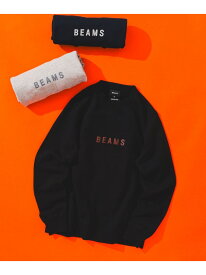 BEAMS / BEAMS クルーネック スウェットシャツ BEAMS MEN ビームス メン トップス スウェット・トレーナー ブラック グレー ネイビー【送料無料】[Rakuten Fashion]