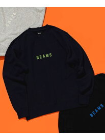 BEAMS / BEAMS ロゴ スウェット 24SS BEAMS ビームス メン トップス スウェット・トレーナー ホワイト グレー ブラック ネイビー【送料無料】[Rakuten Fashion]