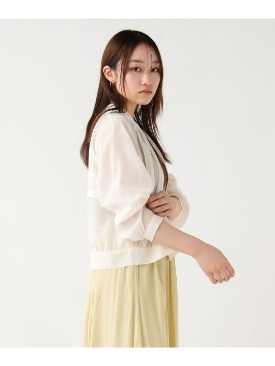 楽天市場】【SALE／30%OFF】バックヨーク シアー ブルゾン 26SS