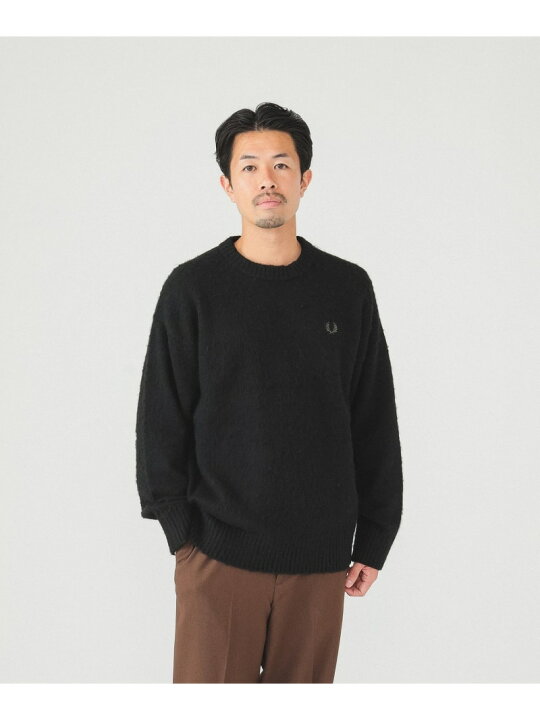 楽天市場】FRED PERRY * BEAMS / 別注 フラッフィー ニット BEAMS MEN 