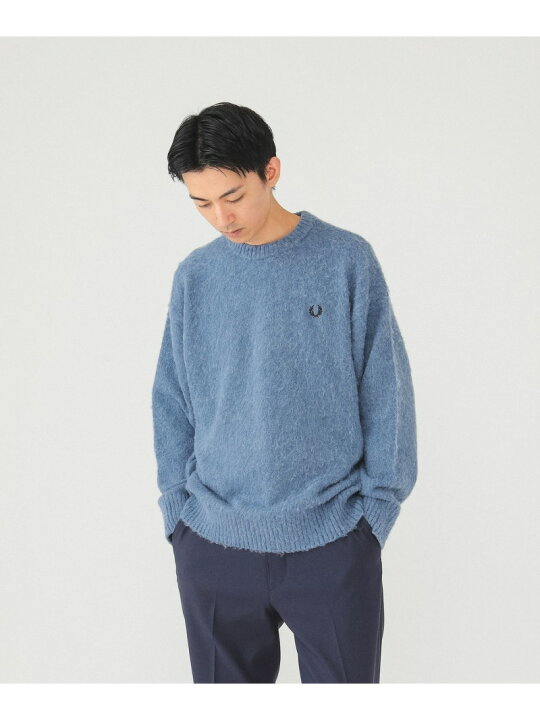 楽天市場】FRED PERRY * BEAMS / 別注 フラッフィー ニット BEAMS MEN 