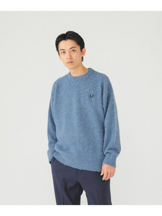 楽天市場】FRED PERRY * BEAMS / 別注 フラッフィー ニット BEAMS MEN 