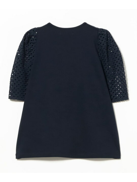 楽天市場】【SALE／40%OFF】刺繍レース スリーブ Tシャツ Demi-Luxe 