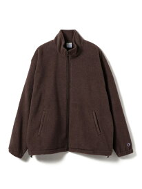 【SALE／40%OFF】【別注】Champion / Fleece Stand Zip Jacket BEAMS ビームス メン ジャケット・アウター ブルゾン・ジャンパー ブラック【RBA_E】【送料無料】[Rakuten Fashion]